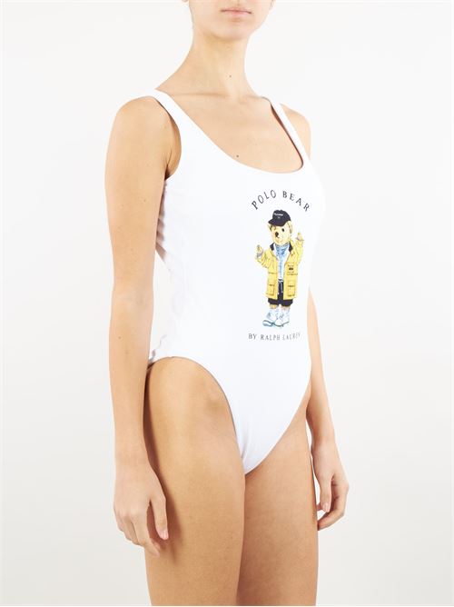 Swimsuit with Polo Bear logo Polo Ralph Lauren RALPH LAUREN | Swimming suit | 21490410WHT
